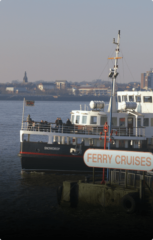 Days out: Mersey ferry boat, Liverpool